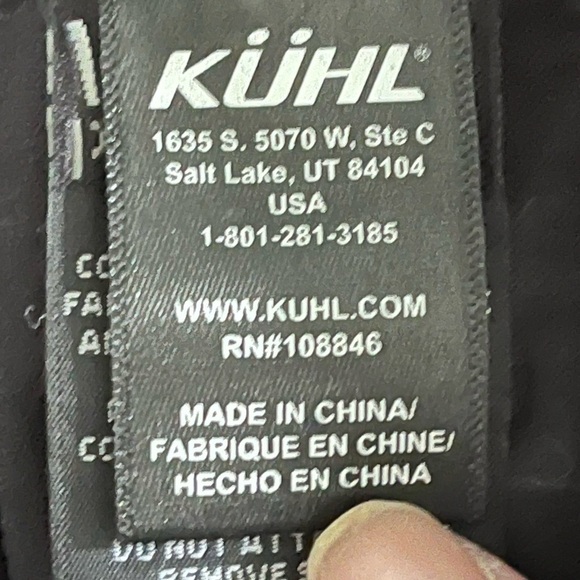 Kuhl Womens Black Splash Roll Up Pants Outdoors Hiking Climbing Fast Dry Size 4 - Picture 9 of 13